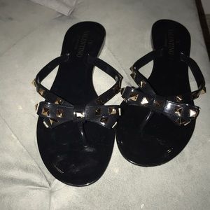 Rockstud jelly Sandal